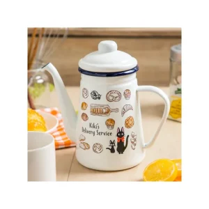 New Théière émail Viennoiseries 1,1l - Kiki la petite sorcière Cuisine Et Table