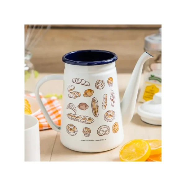 New Théière émail Viennoiseries 1,1l - Kiki la petite sorcière Cuisine Et Table