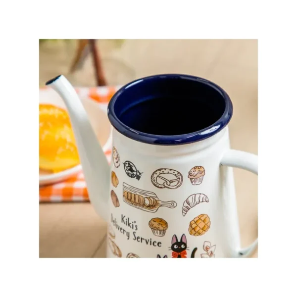 New Théière émail Viennoiseries 1,1l - Kiki la petite sorcière Cuisine Et Table