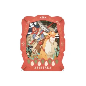 Flash Sale Théâtre de papier Ashitaka & Yakuru - Princesse Mononoké Loisirs Créatifs