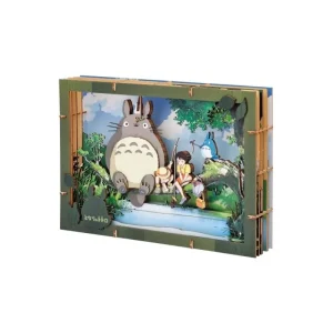 Sale Théâtre de papier Deluxe Totoro pêche - Mon Voisin Totoro Loisirs Créatifs