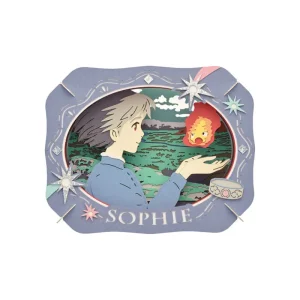 Hot Théâtre de papier Sophie & Calcifer - Le Château ambulant Loisirs Créatifs