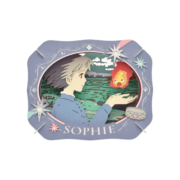 Hot Théâtre de papier Sophie & Calcifer - Le Château ambulant Loisirs Créatifs