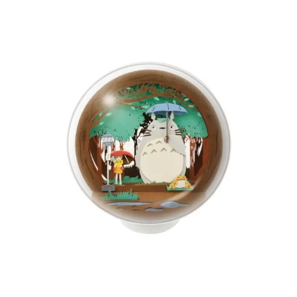 Store Théâtre de papier sphère Arrêt de bus - Mon voisin Totoro Loisirs Créatifs