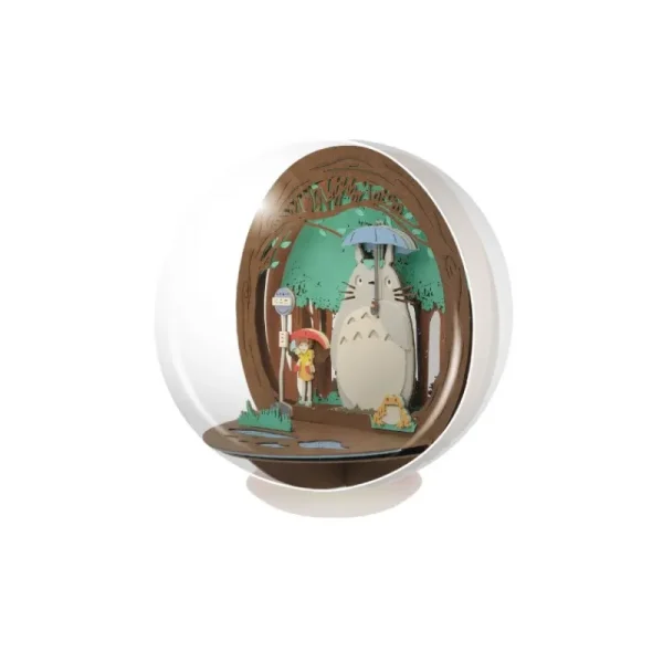 Store Théâtre de papier sphère Arrêt de bus - Mon voisin Totoro Loisirs Créatifs