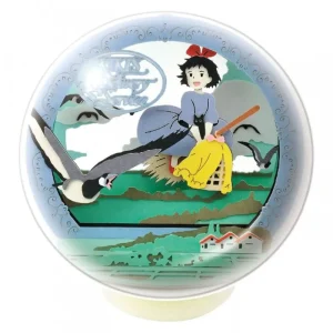Shop Théâtre de papier sphère Kiki vole -Kiki la petite sorcière Loisirs Créatifs