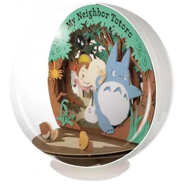 Fashion Théâtre de papier sphère Tunnel secret -Mon Voisin Totoro Loisirs Créatifs