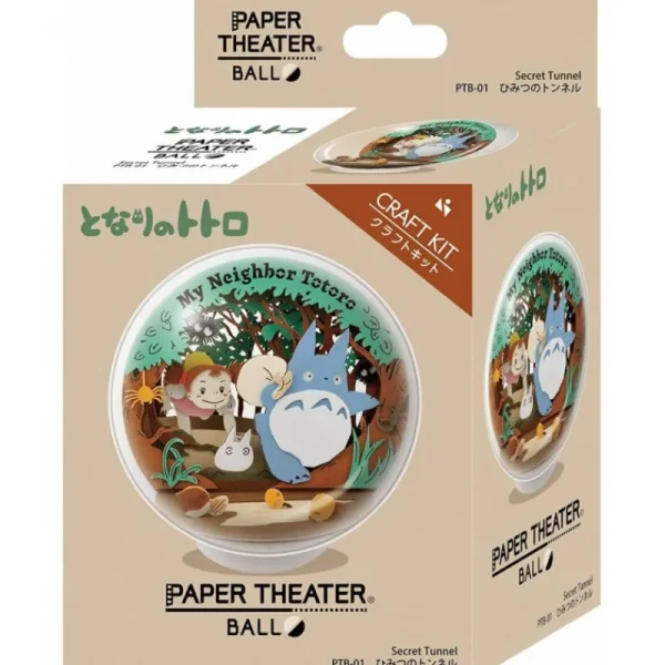 Fashion Théâtre de papier sphère Tunnel secret -Mon Voisin Totoro Loisirs Créatifs