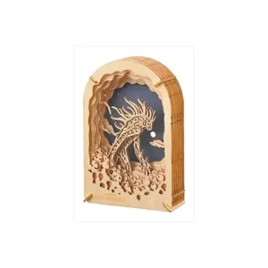 Store Théâtre de papier Style bois Daidarabotchi - Princesse Mononoké Loisirs Créatifs