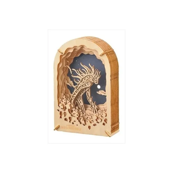 Store Théâtre de papier Style bois Daidarabotchi - Princesse Mononoké Loisirs Créatifs