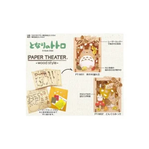 Cheap Théâtre de papier Style bois Totoro Forêt - Mon Voisin Totoro Loisirs Créatifs