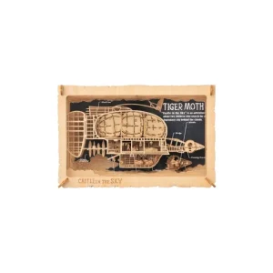 Flash Sale Théâtre de papier Style bois Tiger Moth - Le Château dans le ciel Loisirs Créatifs