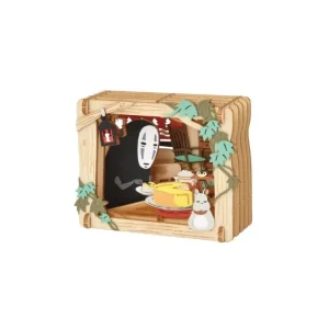 New Théâtre de papier Style bois Dessert en cuisine - Le Voyage de Chihiro Loisirs Créatifs