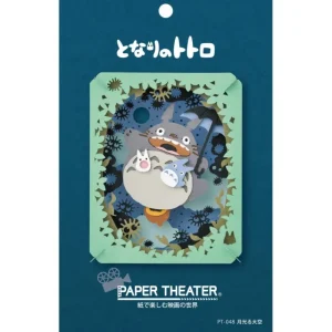 New Théâtre de papier Totoro Sous la lune - Mon Voisin Totoro Loisirs Créatifs