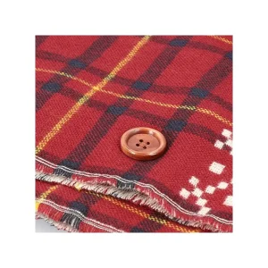New Étole avec accroche Jiji motifs à carreaux - Kiki la petite sorcière Textile