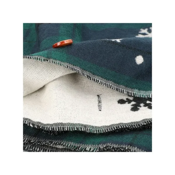 Clearance Étole avec accroche Totoro motifs à carreaux - Mon Voisin Totoro Textile