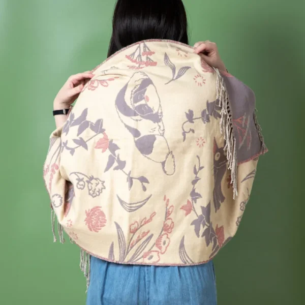 Fashion Étole rose Jiji - Kiki la petite sorcière Textile
