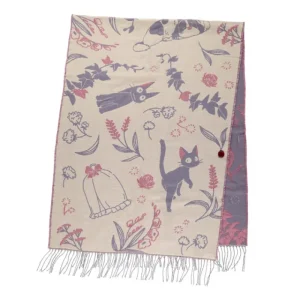 Fashion Étole rose Jiji - Kiki la petite sorcière Textile