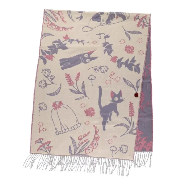 Fashion Étole rose Jiji - Kiki la petite sorcière Textile