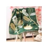 Clearance Étole vert foncé Feuilles de chêne - Mon Voisin Totoro Textile
