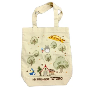 Outlet Tote bag avec patch Forêt de Totoro  - Mon Voisin Totoro Sacs