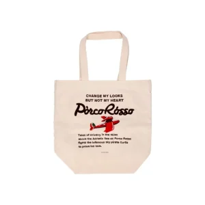 Store Tote bag Brodé Hydravion - Porco Rosso Sacs