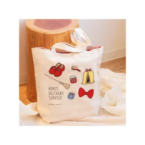 Clearance Tote bag Brodé Kiki Objets Precieux - Kiki la petite sorcière Sacs