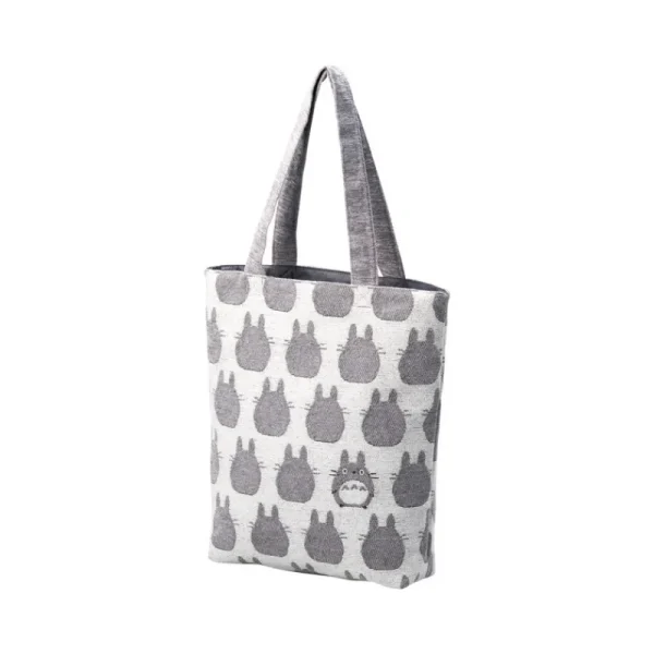 New Tote bag Silhouette Totoro Gris - Mon Voisin Totoro Sacs