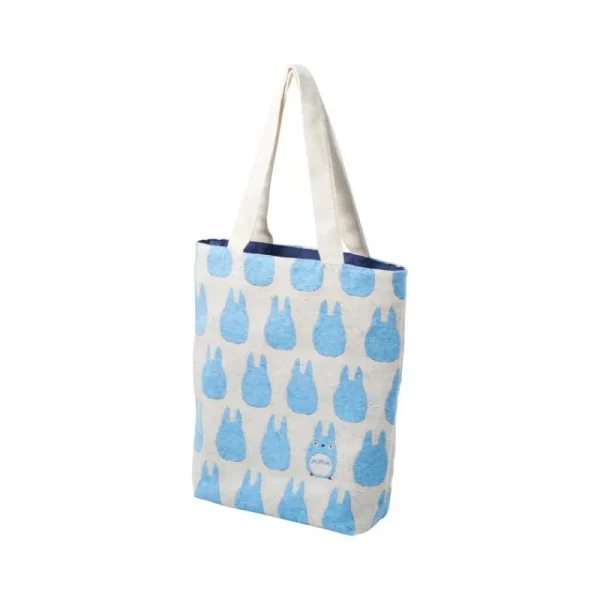 Store Tote bag Silhouette Totoro Bleu - Mon Voisin Totoro Sacs