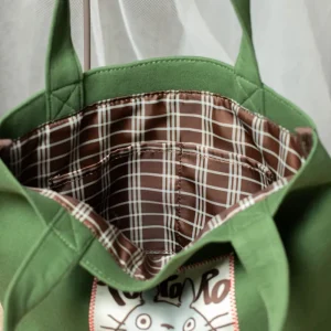 Shop Tote bag Totoro Vert d'automne - Mon Voisin Totoro Sacs