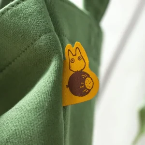 Shop Tote bag Totoro Vert d'automne - Mon Voisin Totoro Sacs