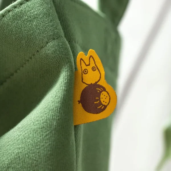 Shop Tote bag Totoro Vert d'automne - Mon Voisin Totoro Sacs