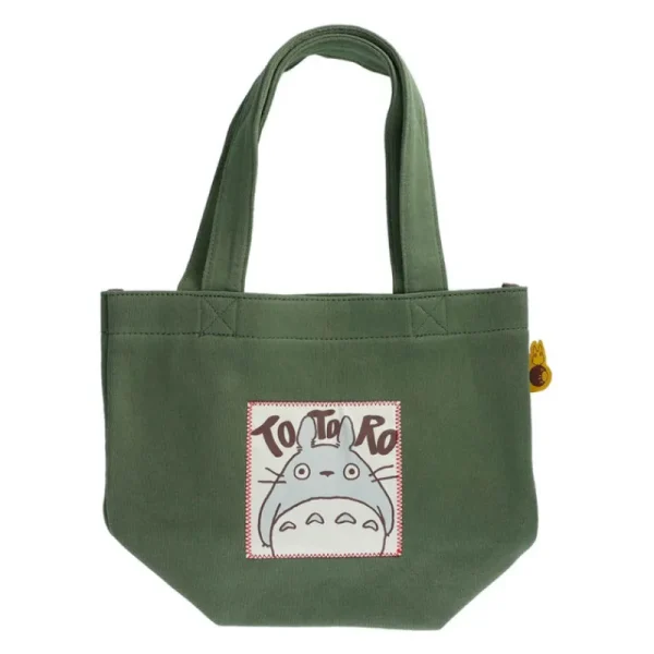 Shop Tote bag Totoro Vert d'automne - Mon Voisin Totoro Sacs