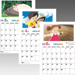 Flash Sale Totoro Calendar 2025 - English Agendas Et Calendriers