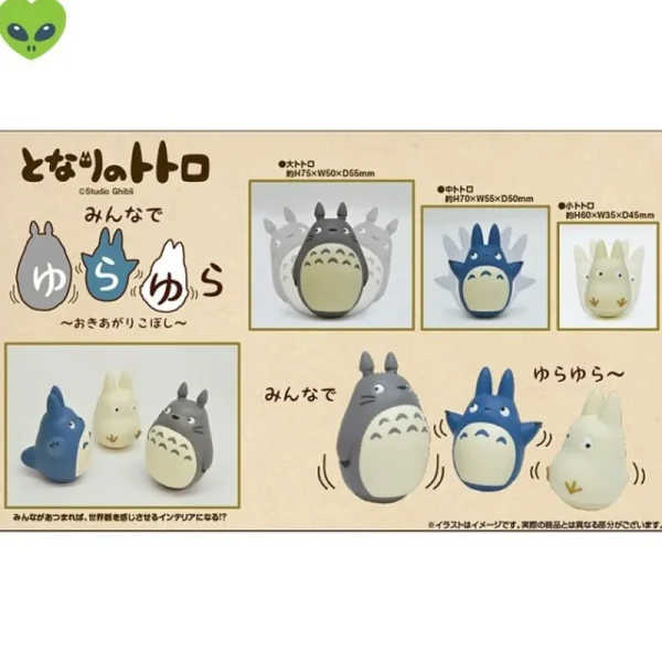 Discount Trois Figurines à Collectionner Totoro - Mon Voisin Totoro Jouets