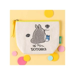 Cheap Trousse brodée Totoro Gris et Bleu - Mon Voisin Totoro Classement