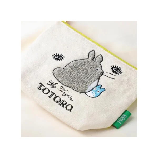 Cheap Trousse brodée Totoro Gris et Bleu - Mon Voisin Totoro Classement
