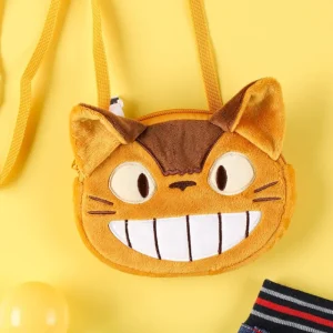 Shop Trousse Frimousse Chatbus 11,5x15,5x2 cm - Mon Voisin Totoro Sacs