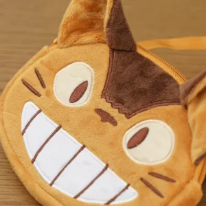 Shop Trousse Frimousse Chatbus 11,5x15,5x2 cm - Mon Voisin Totoro Sacs