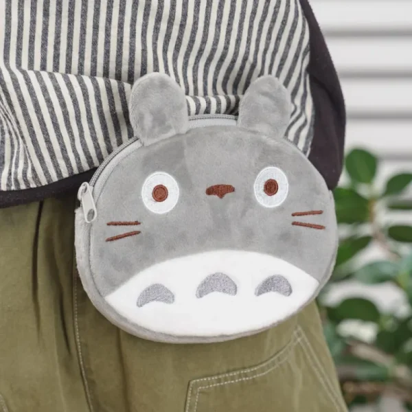 Sale Trousse Frimousse Totoro 12,5x15,5x2 cm - Mon Voisin Totoro Sacs