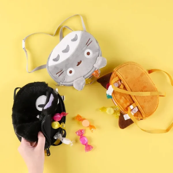 Sale Trousse Frimousse Totoro 12,5x15,5x2 cm - Mon Voisin Totoro Sacs