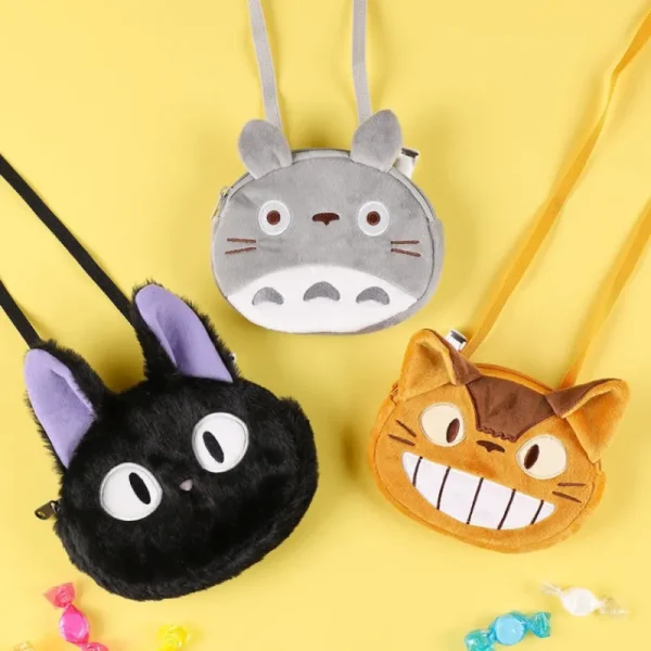 Sale Trousse Frimousse Totoro 12,5x15,5x2 cm - Mon Voisin Totoro Sacs