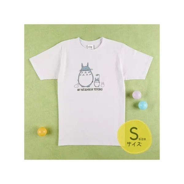 Fashion T-shirt S Totoro Parade - Mon Voisin Totoro Textile