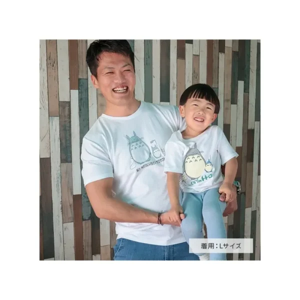 Fashion T-shirt S Totoro Parade - Mon Voisin Totoro Textile