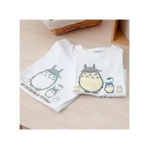 Fashion T-shirt S Totoro Parade - Mon Voisin Totoro Textile