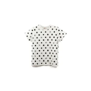 Fashion T-SHIRTS TOTORO NOIRAUDES DOTS BLANC M (FEMME) - MON VOISIN TOTORO Textile