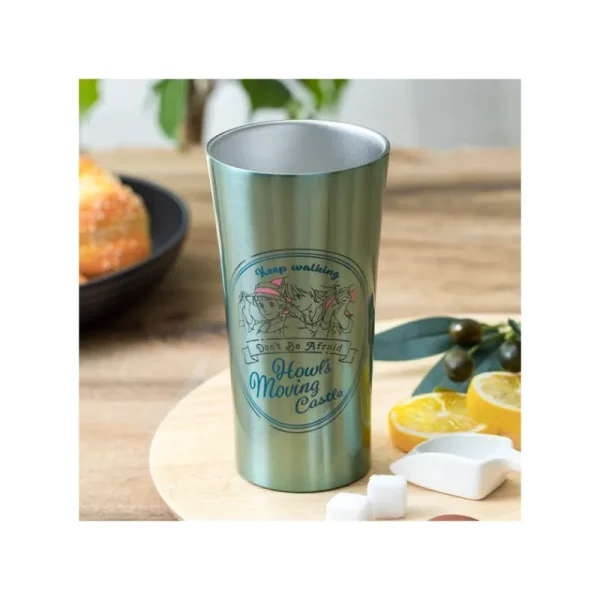Fashion Tumbler Metal 400ml N’aie pas peur - Le Château ambulant Cuisine Et Table