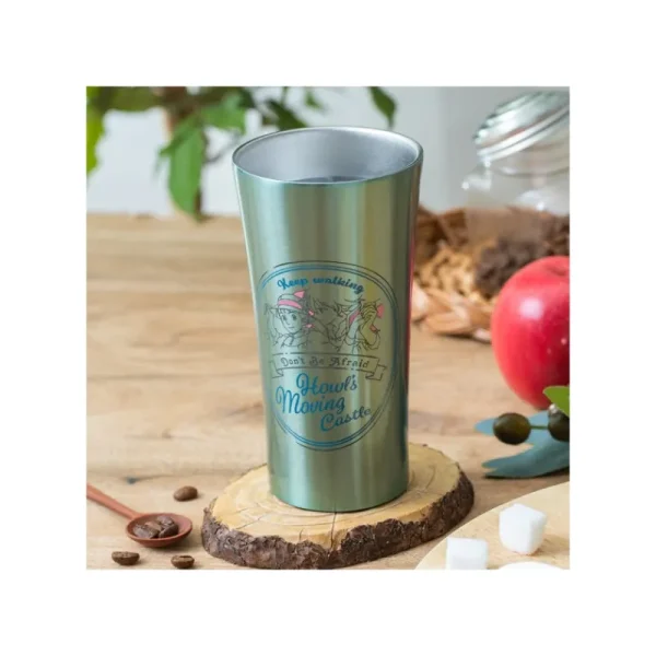 Fashion Tumbler Metal 400ml N’aie pas peur - Le Château ambulant Cuisine Et Table