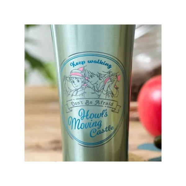 Fashion Tumbler Metal 400ml N’aie pas peur - Le Château ambulant Cuisine Et Table