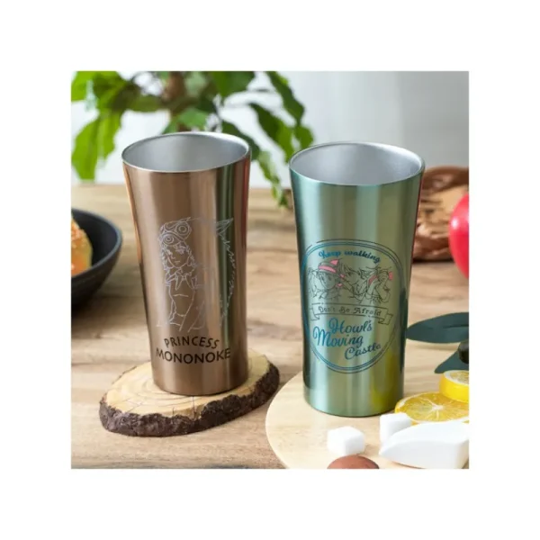 Fashion Tumbler Metal 400ml N’aie pas peur - Le Château ambulant Cuisine Et Table